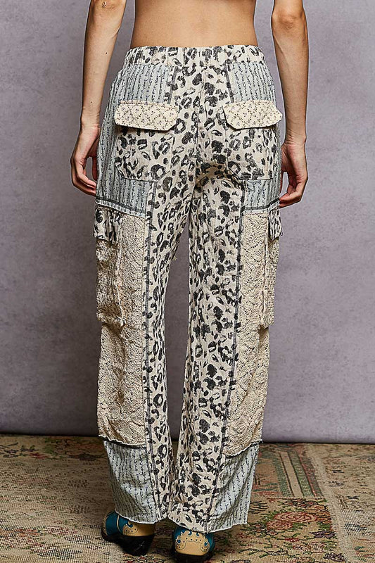Leopard Bloom Pants