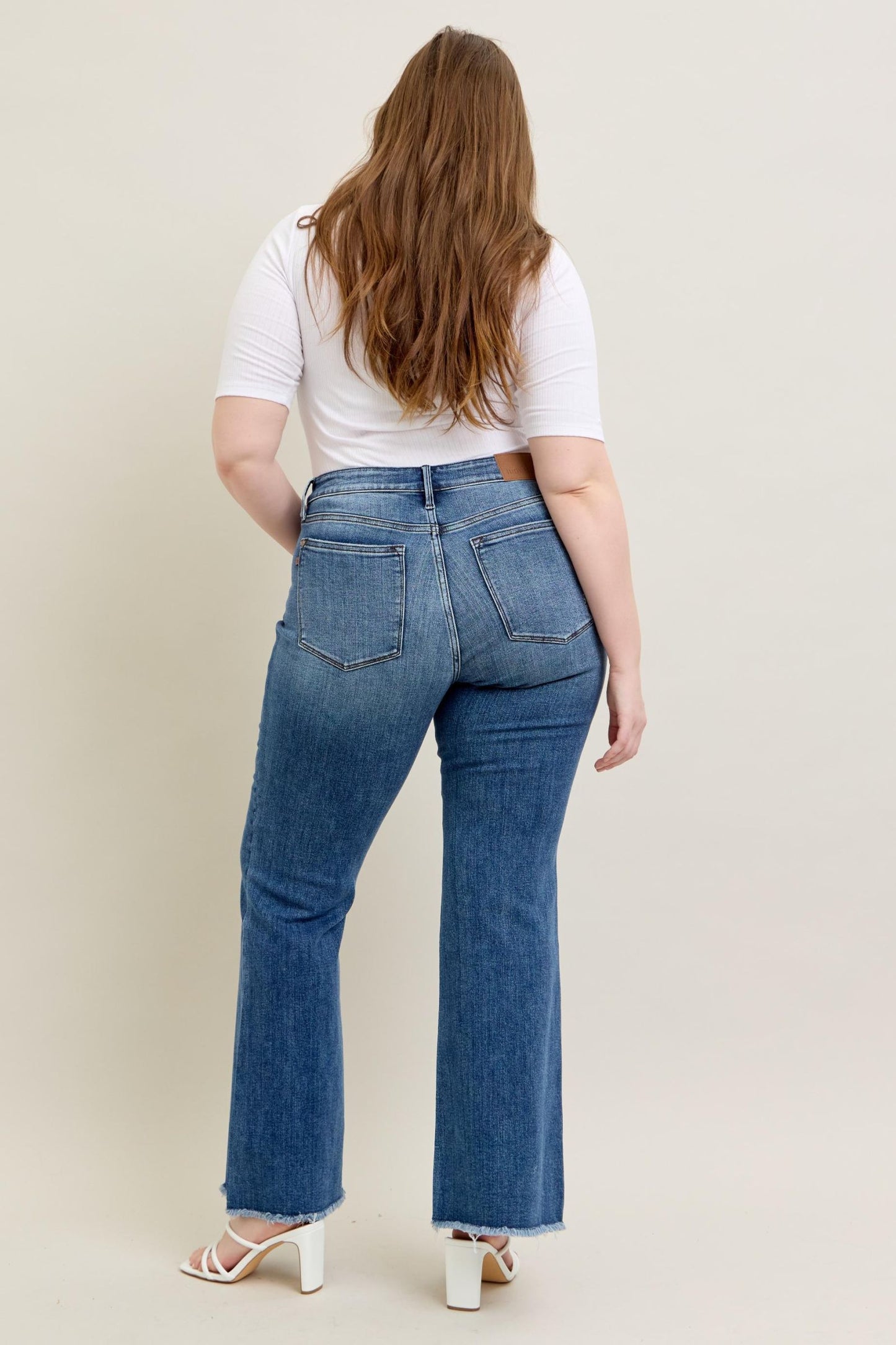 Briar Mid Rise Flare Non Distresseed by Judy Blue