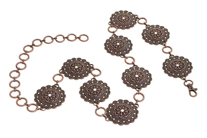 Prairie Blossom Concho Belt
