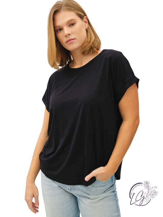 Curvy Vibe On Repeat T-Shirt