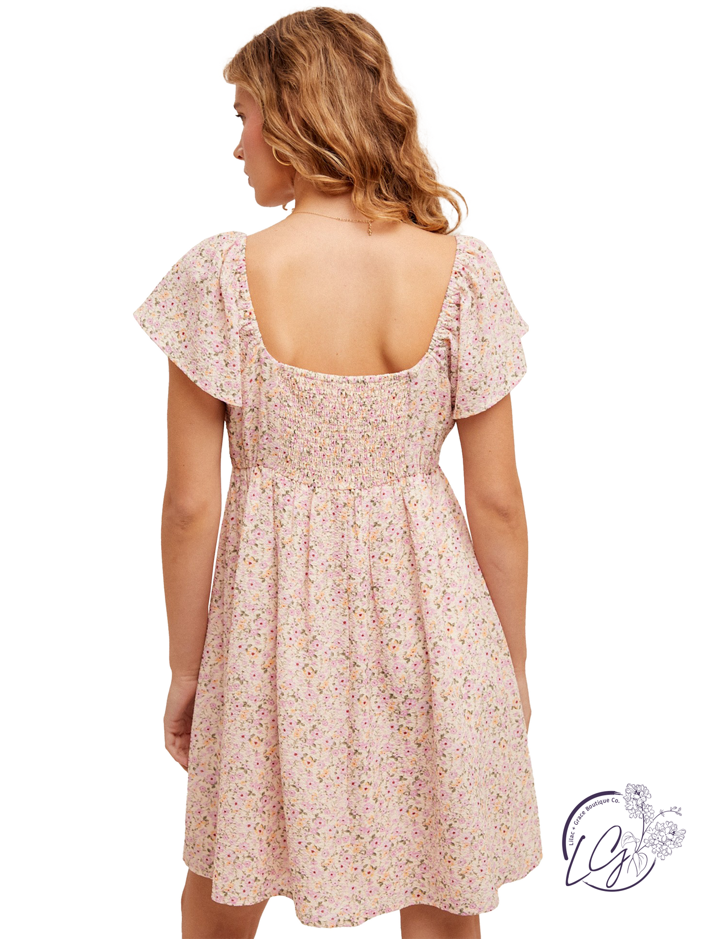 In Love Sweetheart Neckline Mini Dress