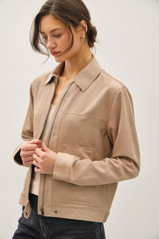 Daisy Zip-Up Jacket