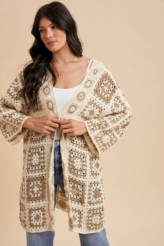 Sagebrush Crochet Cardigan