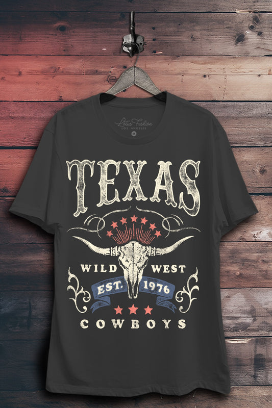 Texas Cowboys Graphic Top