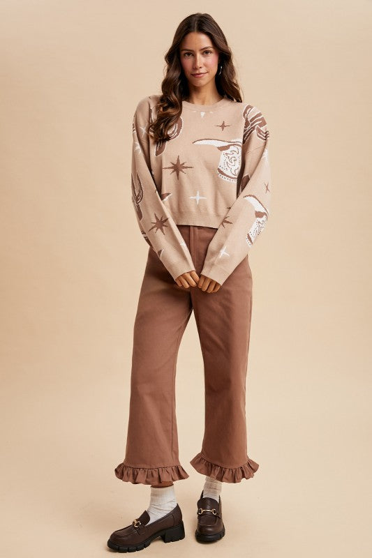 Boots & Stardust Sweater