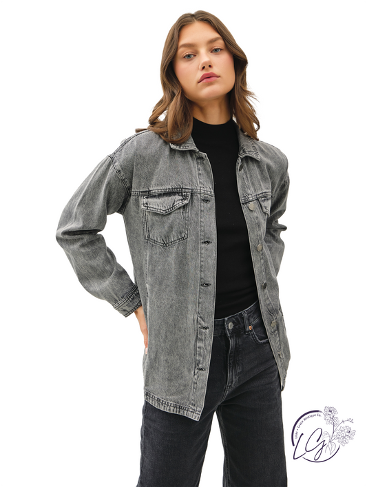 Pure Joy Tencel Shacket