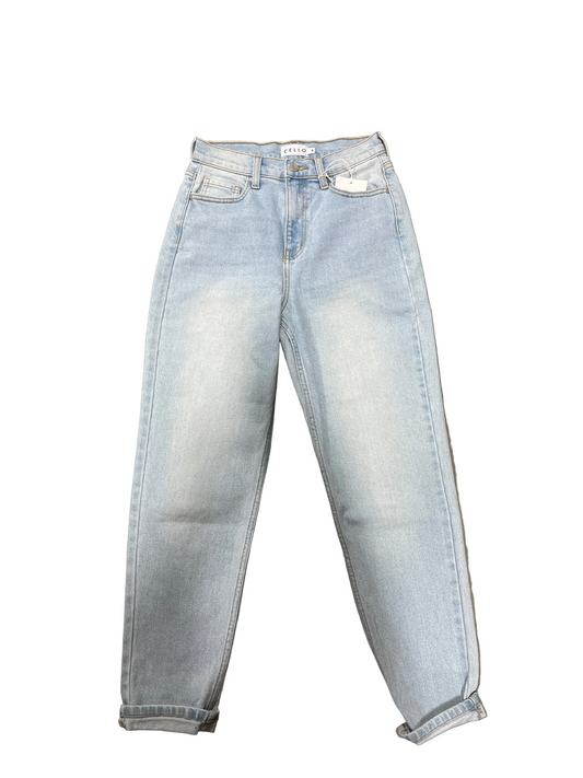 Heather High-Rise Mom by Cello Jeans