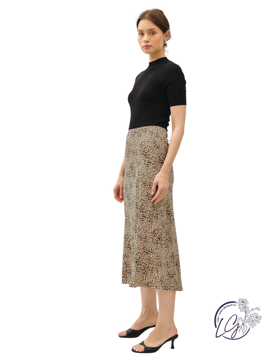 Efflorescing Comfort Midi Skirt