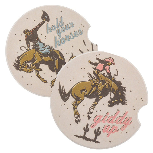 Car Coasters- Cowboy