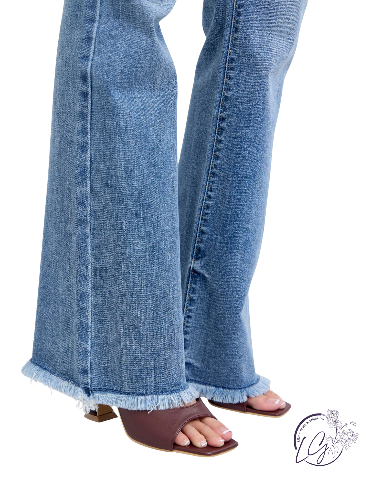 Adeline High-Rise Bootcut Jeans by Judy Blue