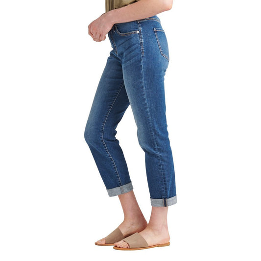 Birdie Mid Rise Girlfriend by Silver Jeans