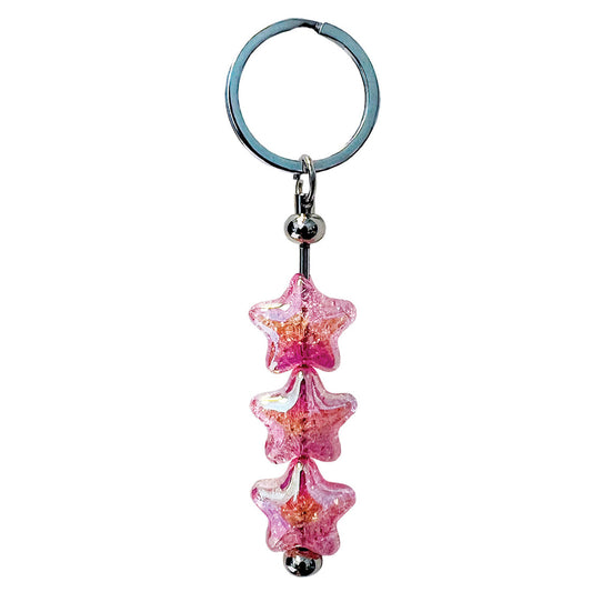 Sparkle Star Keyrings