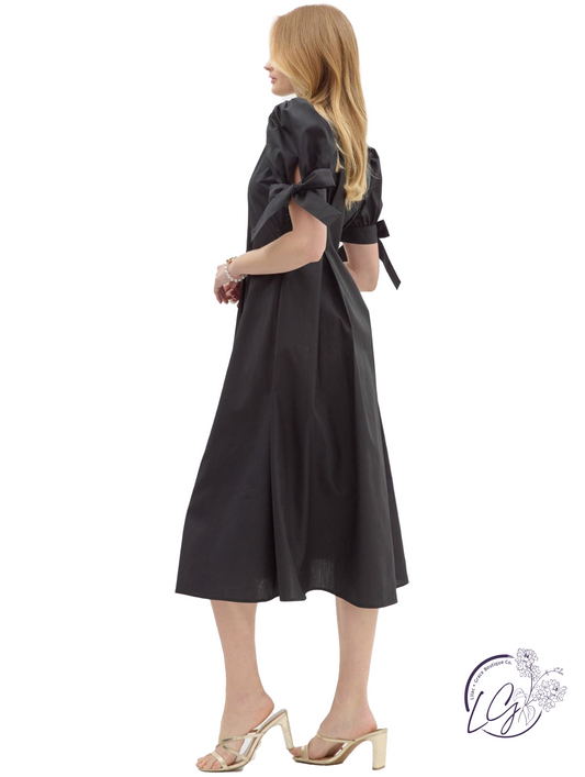 Pulled By Peace Midi Dress