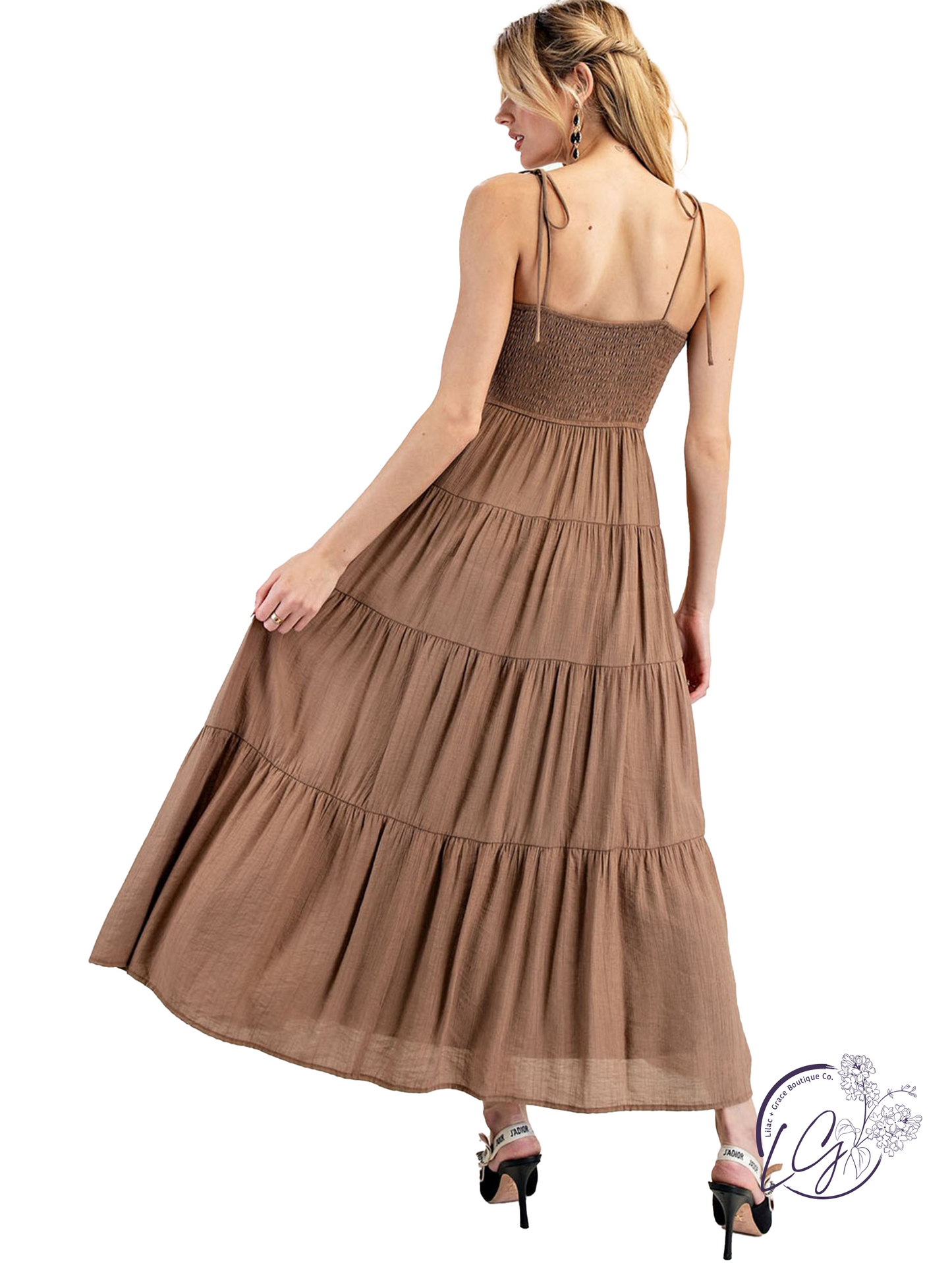 Traveling Air Maxi Dress