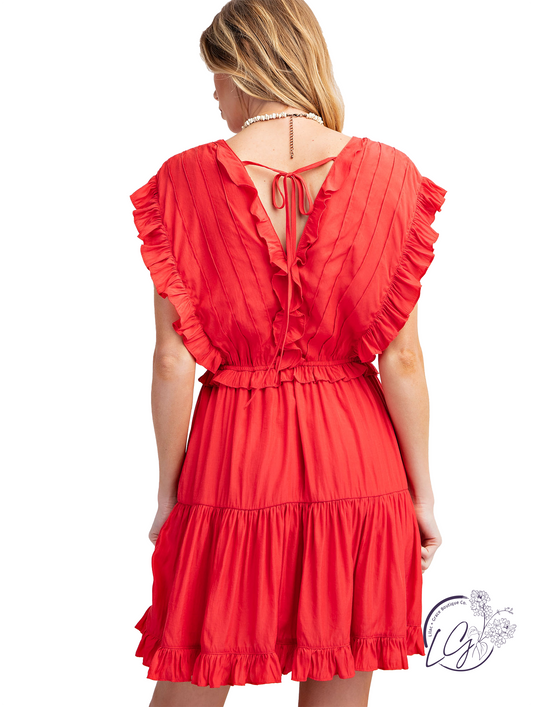 Can't Be Replaced Tiered Dress