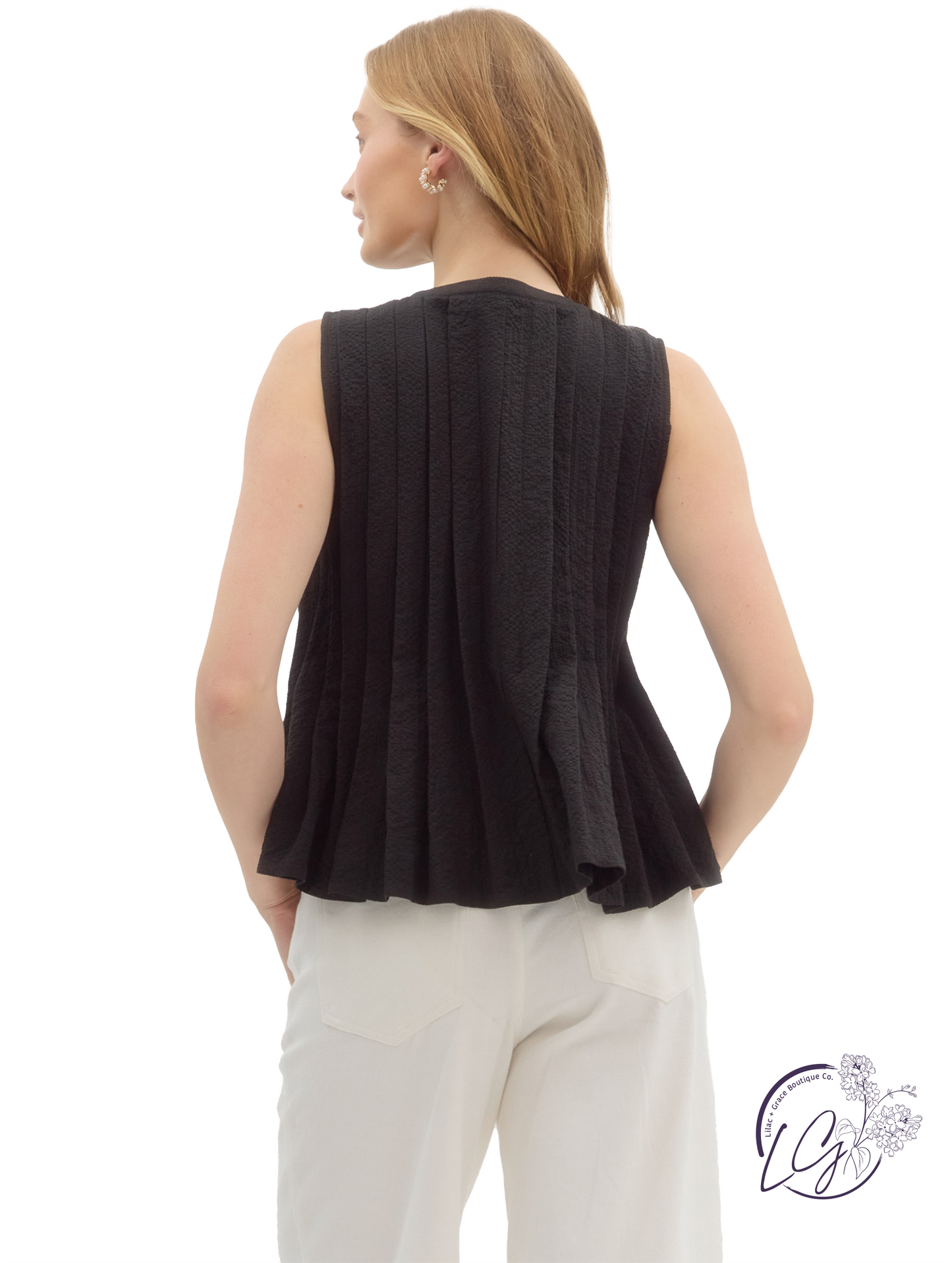 (Copy) Glint Thread Sleeveless Top