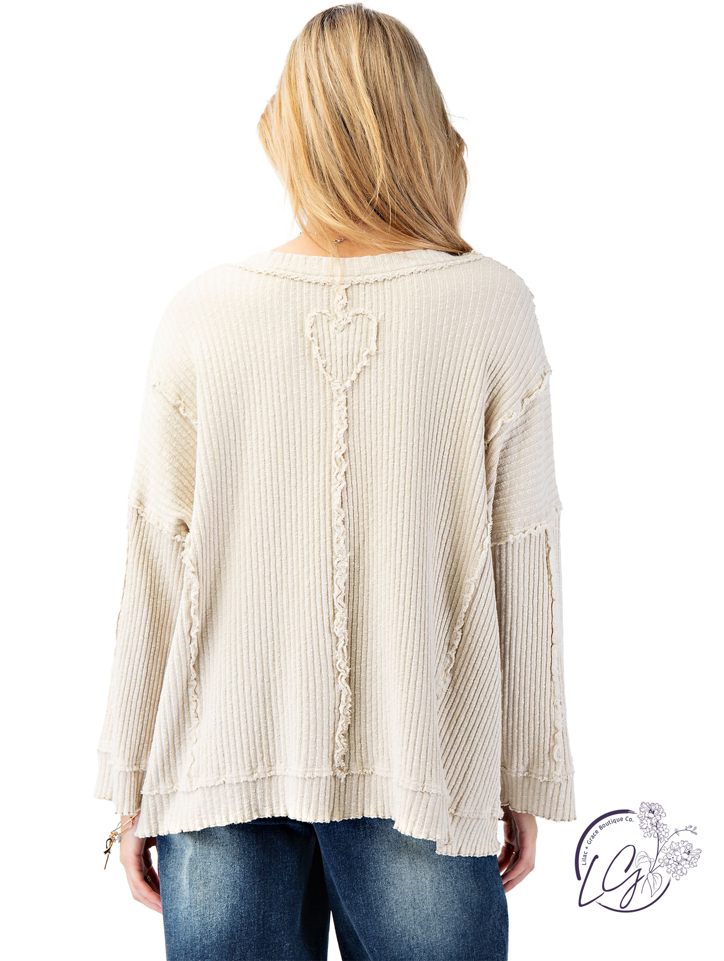 Rustic Heartbeat Pullover