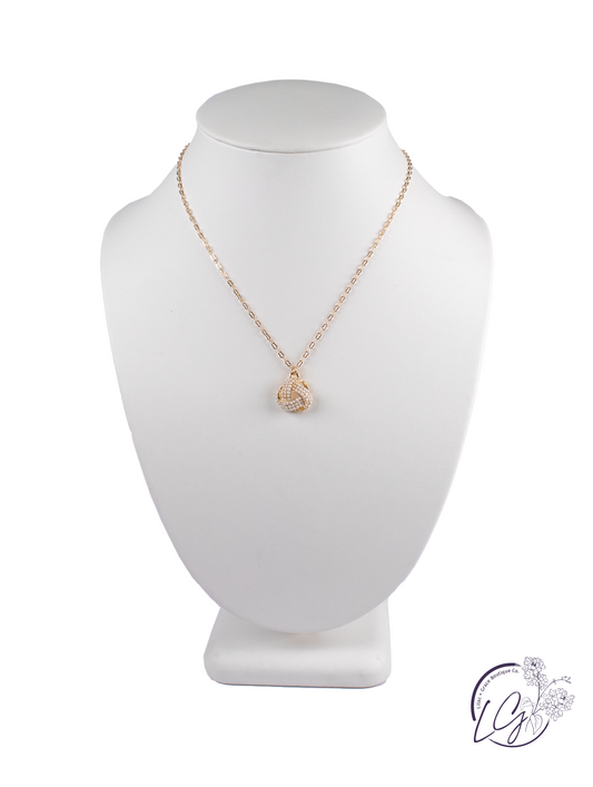 Fay Pearl Knot Necklace