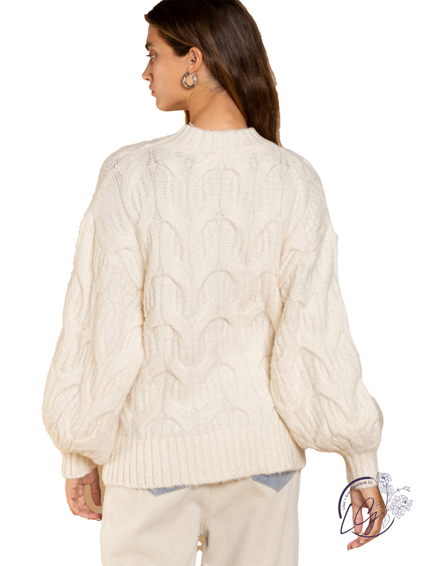 Staying Confident Knit Sweater