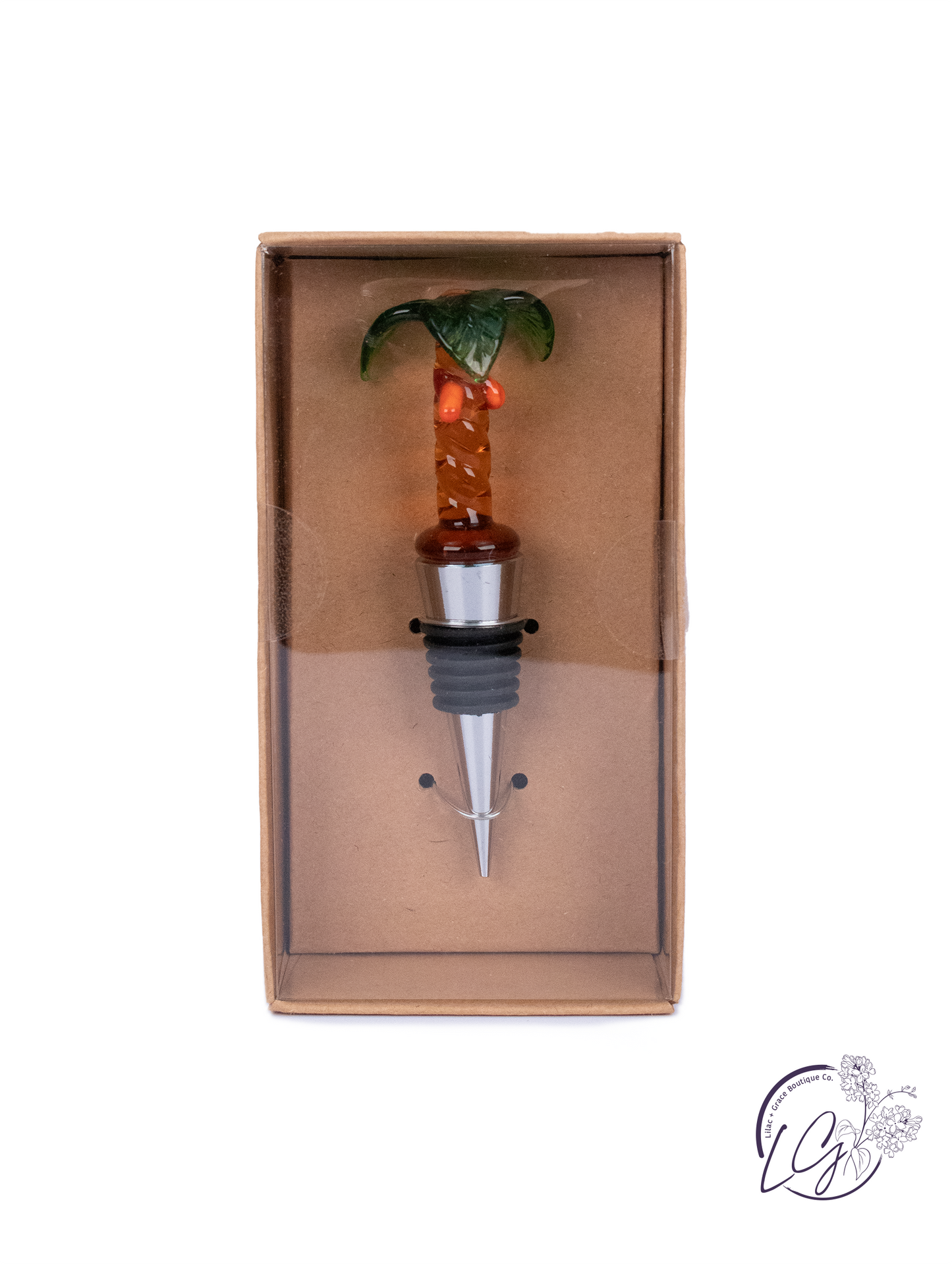 Glass Wine Bottle Stopper