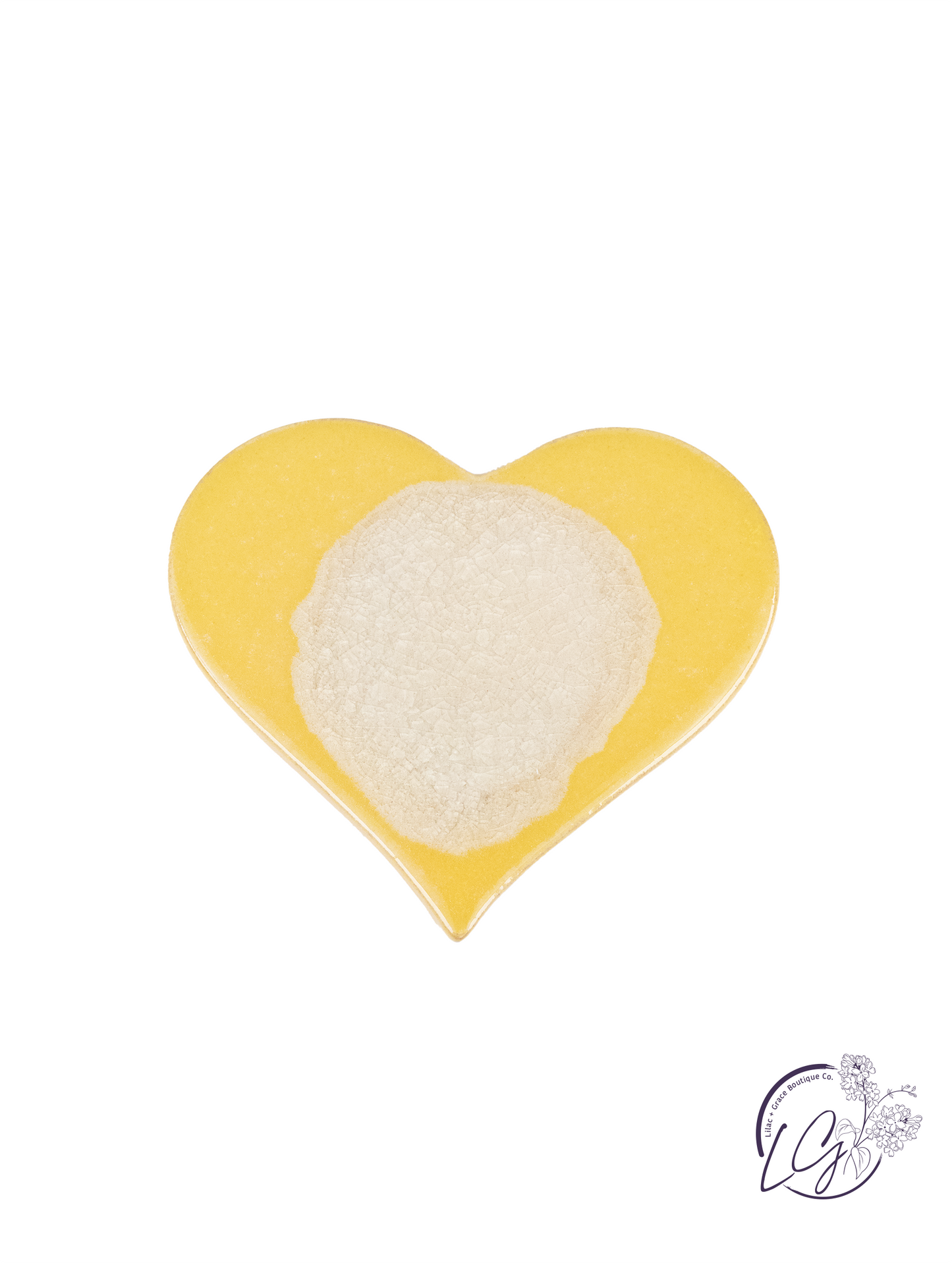 Heart Shaped Stoneware Coasters