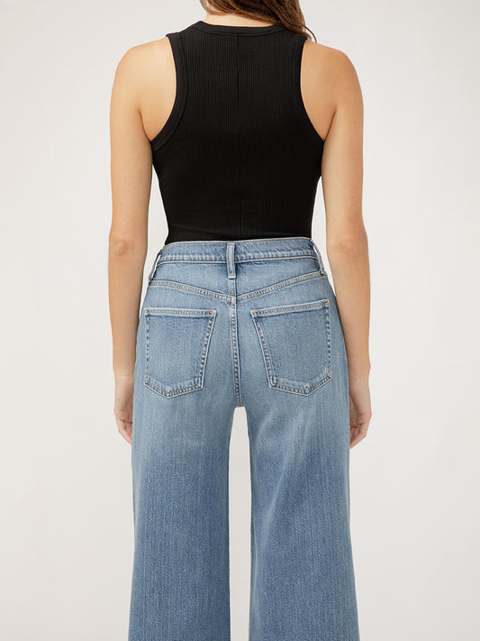 Pearl High Rise Ultra Wide Non-Distressed by Silver Jeans