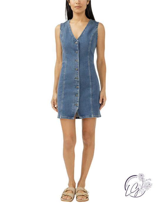 Indie Denim Mini Dress