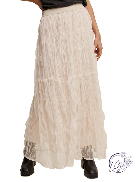 Rooftop Party Maxi Skirt