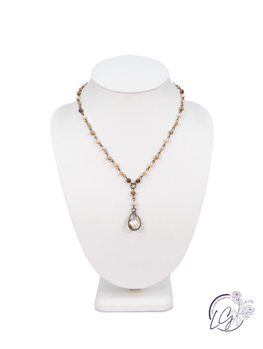 Faye Imperial Jasper Necklace