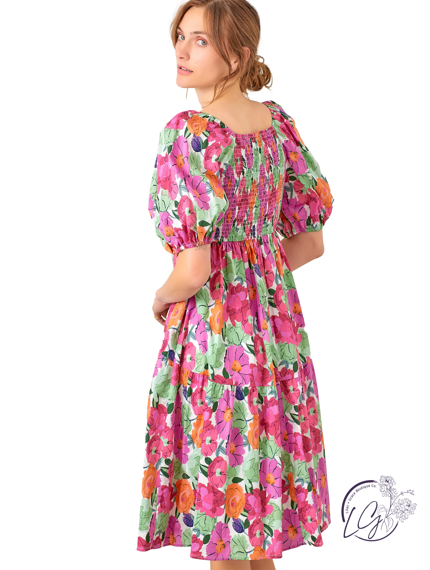 Tea Glows In Sunlight Dress