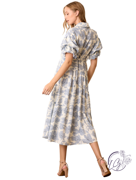 Fieldlight Maxi Shirt Dress