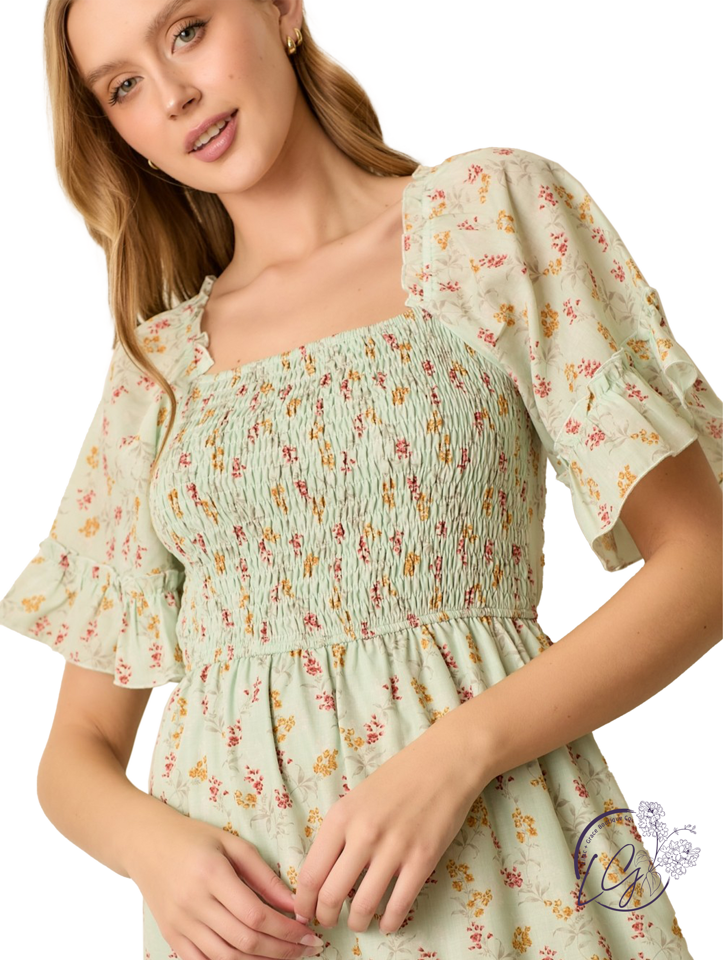 Woven In Morning Maxi Dress