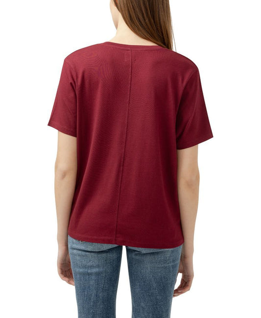 Petal Soft V-Neck Tee