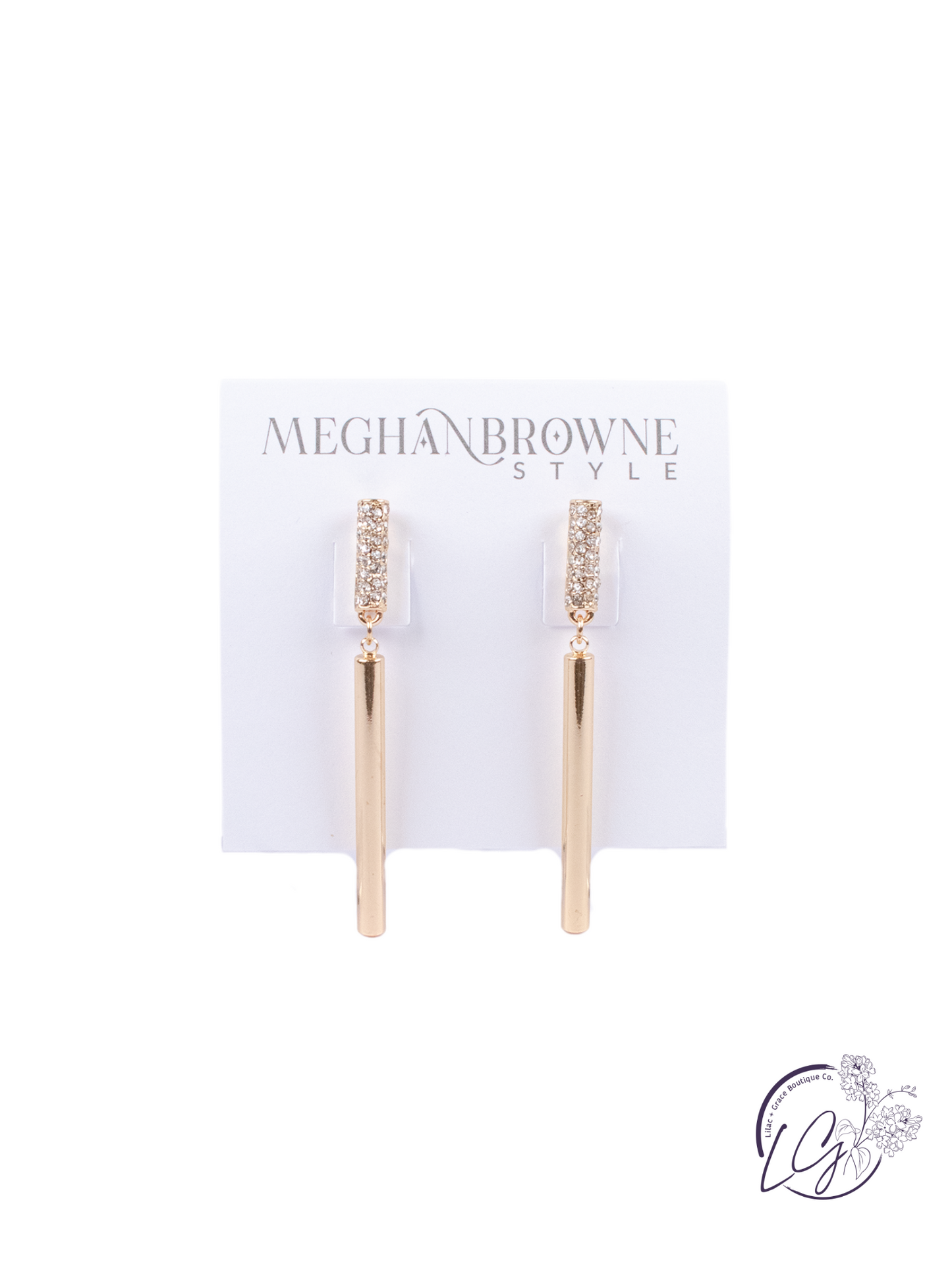 Linear Drop Earrings