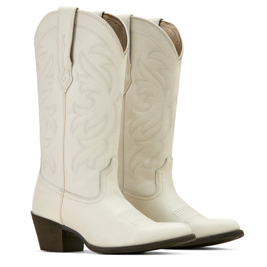 Heritage J Toe Western Boot in Cream by Ariat