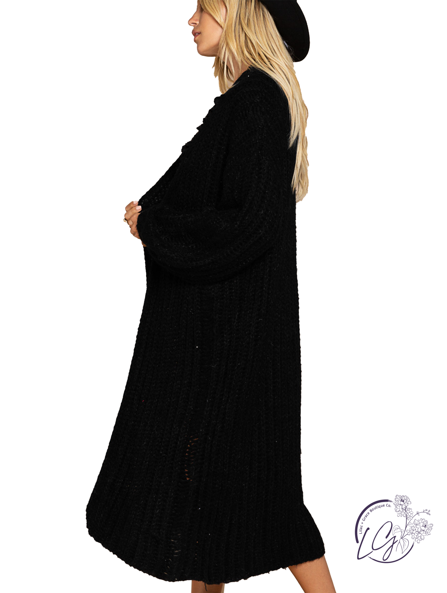 Holding Onto Pieces Long Cardigan