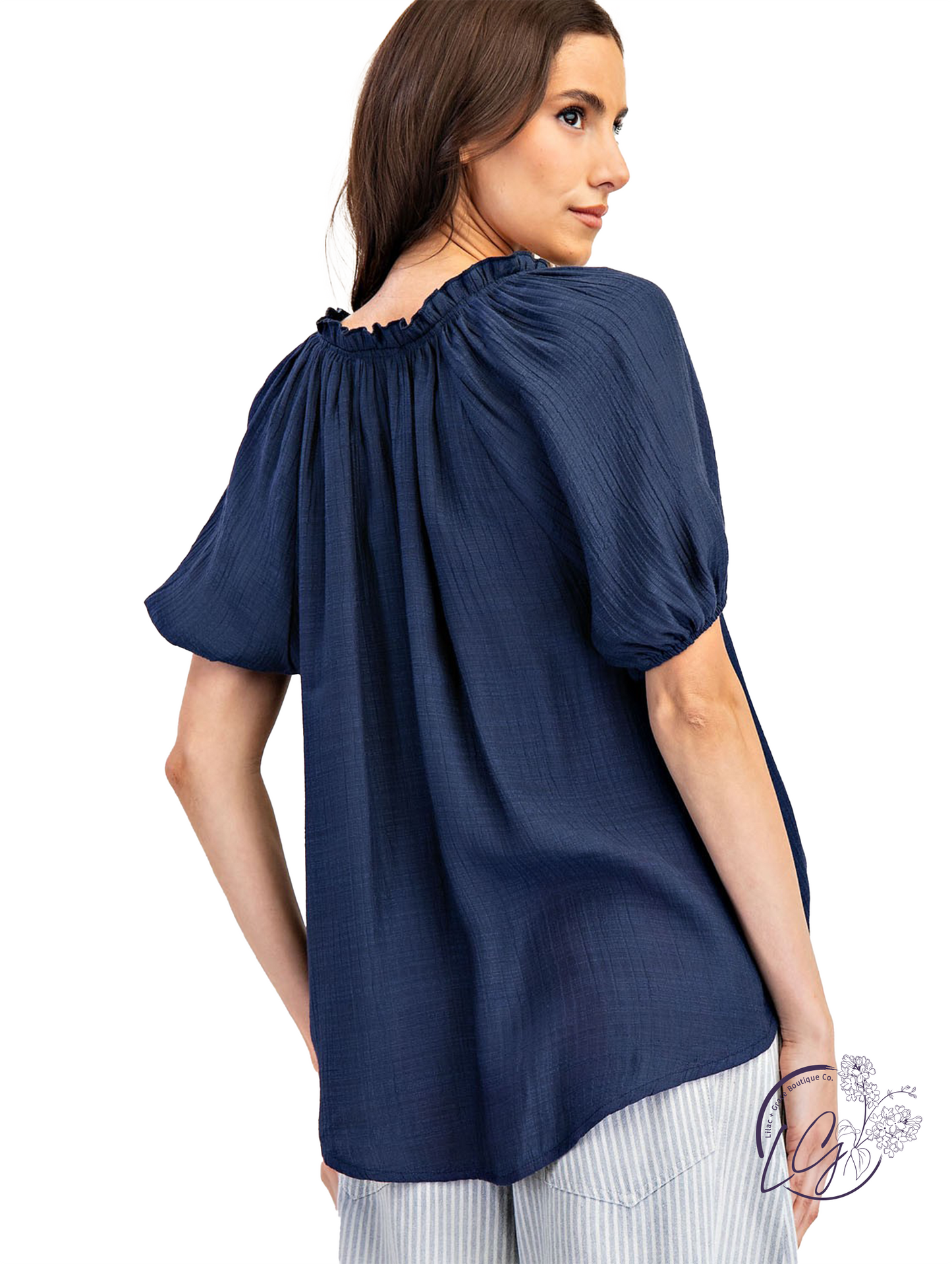 Spiritwoven V-Neck Top