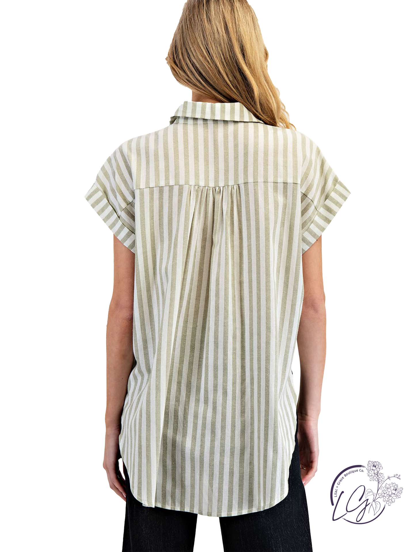 Waves of Ease Blouse Top