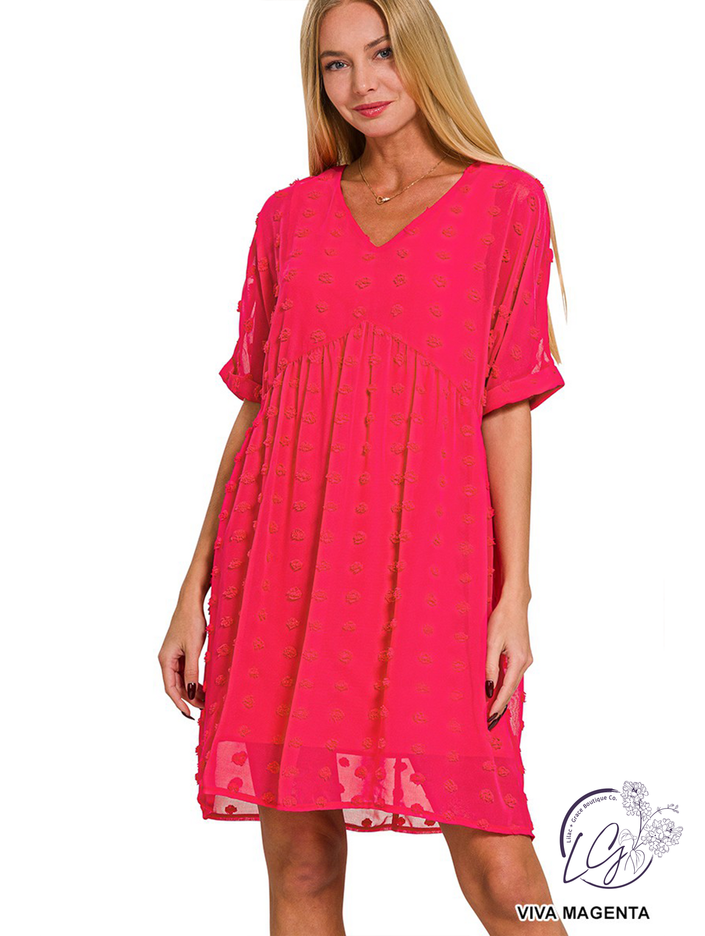 Cloud Kiss Babydoll Dress