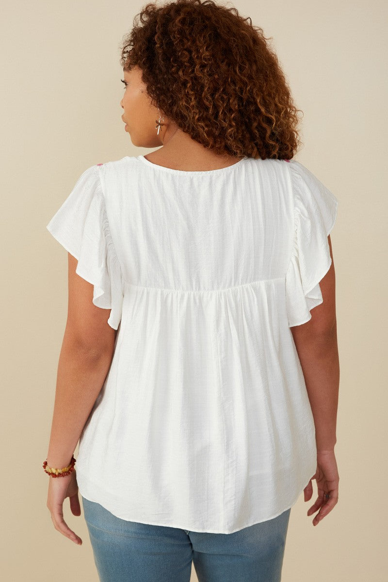 Curvy Blossom Belle Top
