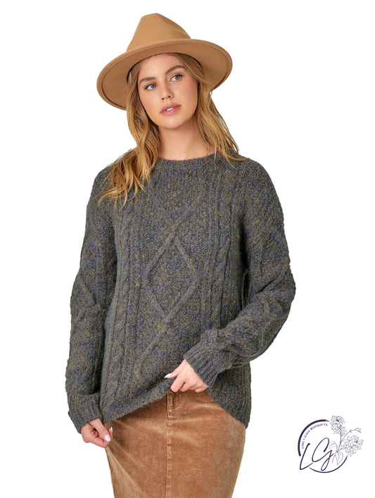 Cable Calm Sweater