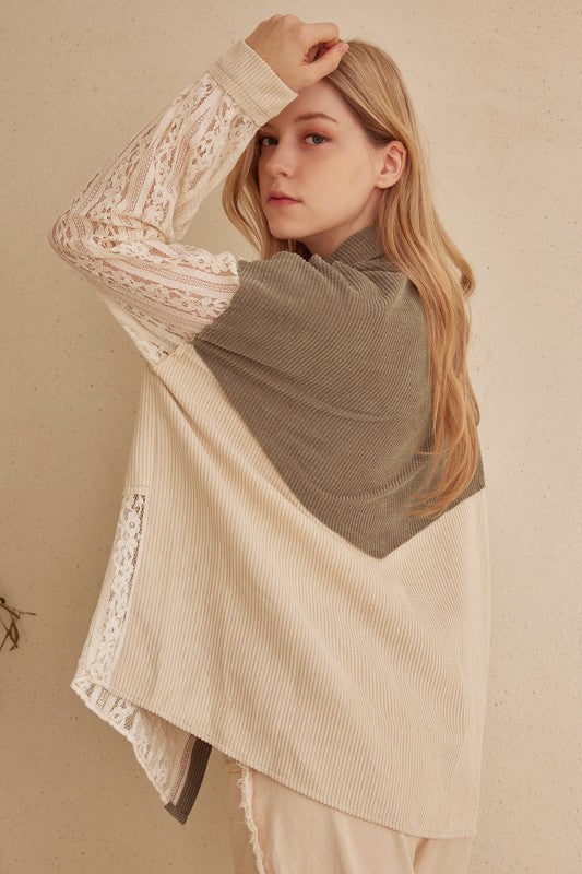 Lace & Latte Shacket