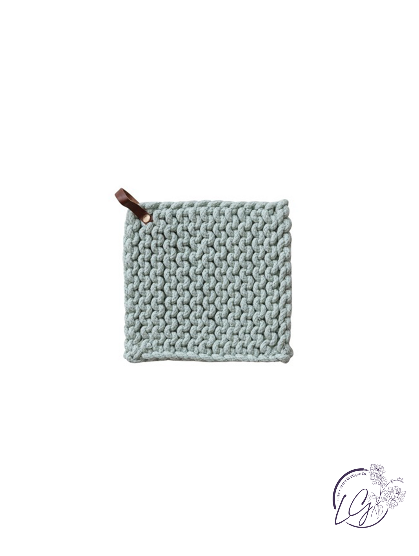 Cotton Crocheted Pot Holder