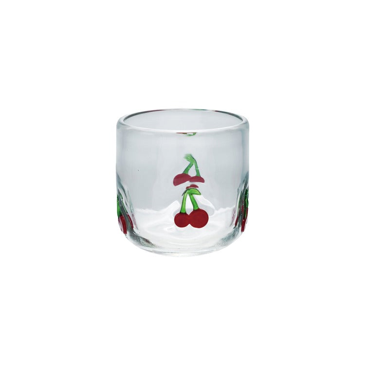 Cherry Drinking Glass