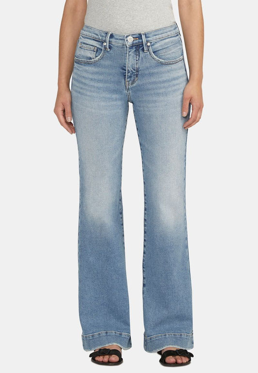 Junie Mid Rise Flare by Silver Jeans