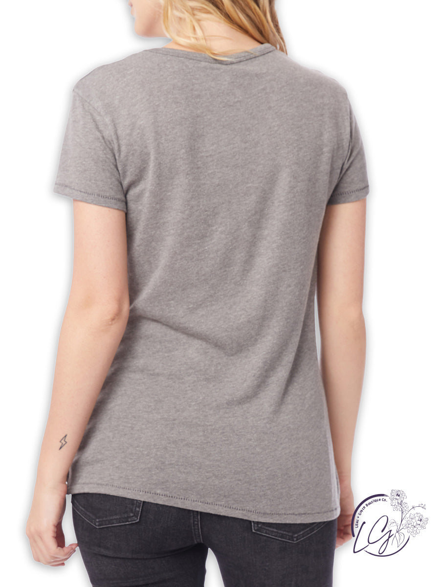 Signature Basic Tee in Vintage Coal