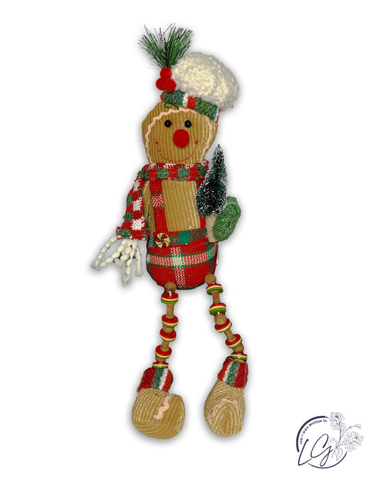 Sparkle Pastry Gingerbread Button