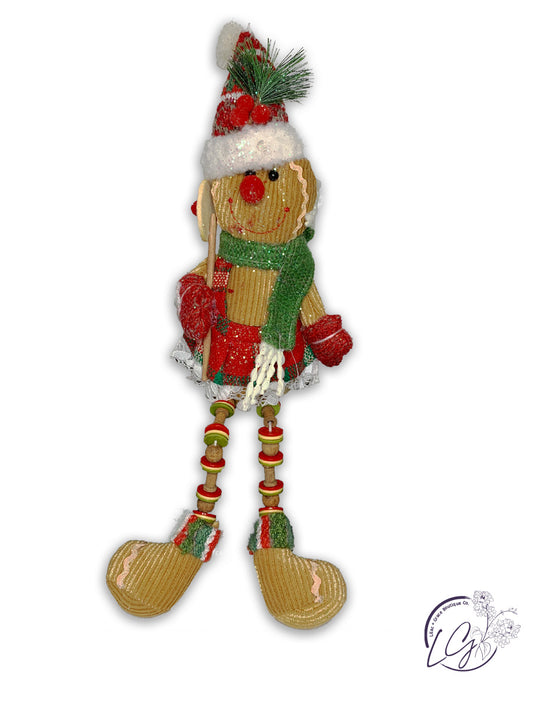 Sparkle Pastry Gingerbread Button