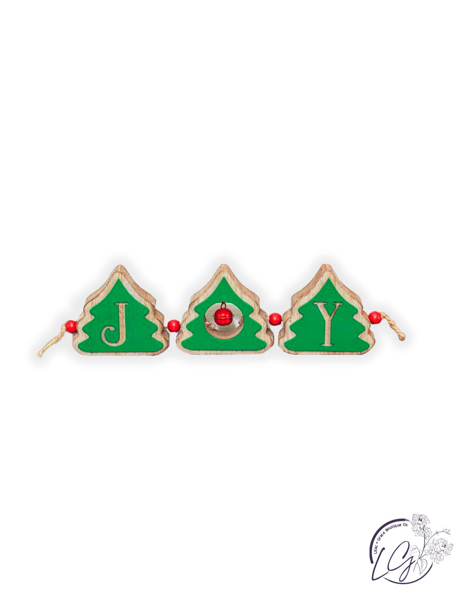 Noel Home Joy Tree Rope Block