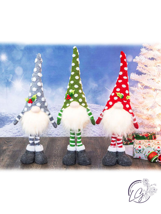 Sprightly Winter Gnome W/Lights